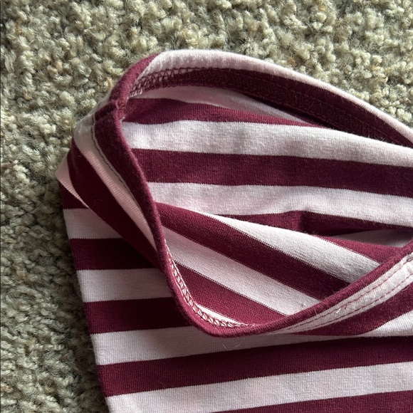 Y2K Vintage 90s Energie Striped Tube Top - Picture 6 of 8